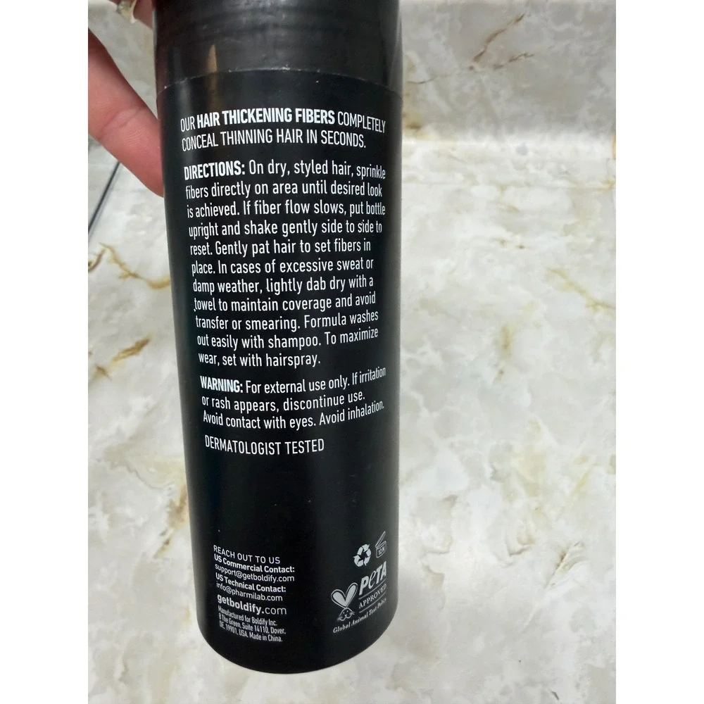 Boldify hair thickening